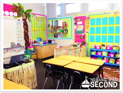 Sailing into Second — | Classroom decor, Beach theme classroom, Ocean ...