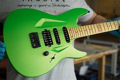 060 Poison Ivy Satin | Aristides Guitars