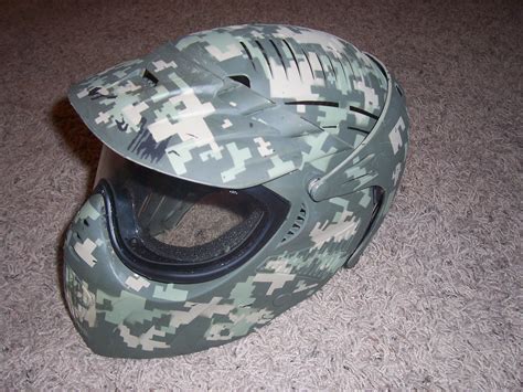 Southern Utah Paintball: Painting Your Paintball Mask Digital Camo