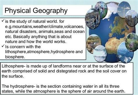 Physical and Human Geography