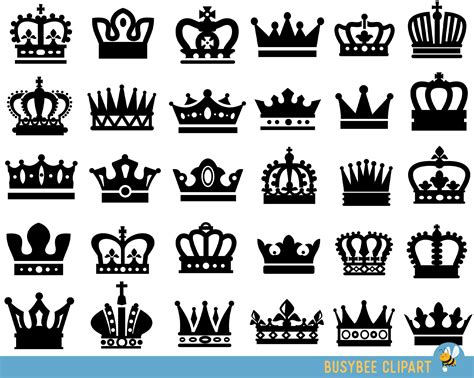 Crown Clipart, King Queen Crown Clip Art, Royal Crown Clipart,crown ...