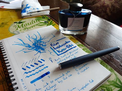 Pilot Iroshizuku Kon-Peki ink review – Pens! Paper! Pencils!