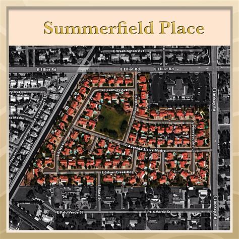 Summerfield Place Gilbert Arizona info on homes for sale, builder, HOA ...