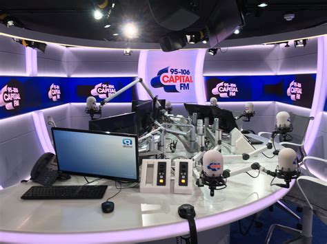 Capital FM | Radio design, Radio station studio, Radio studio design