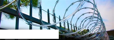 Razor Wire Installation - Razor Fencing