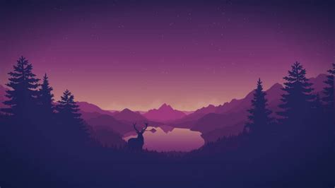 Deer Morning Forest Live Wallpaper - MoeWalls