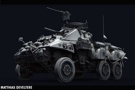 Matthias Develtere - SCI-FI WW2 ALLIED RECON VEHICLE