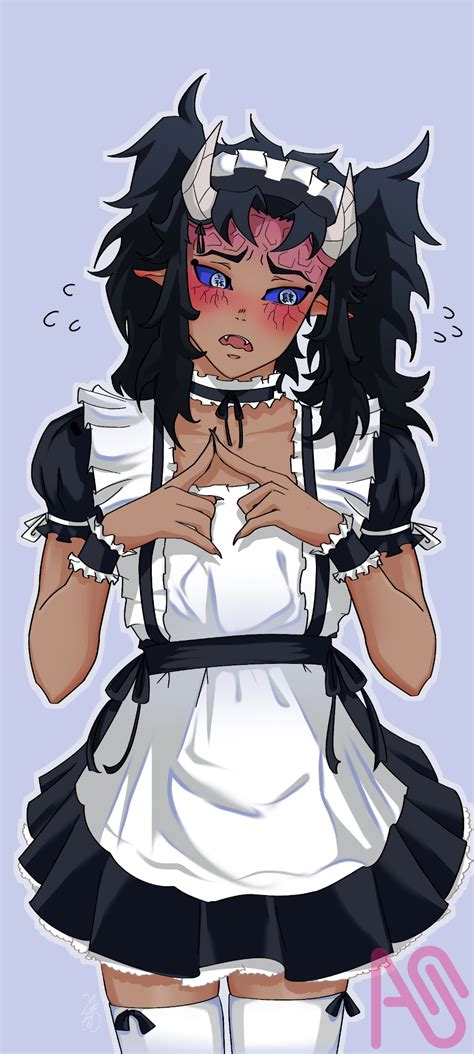 Aizetsu maid fanart Vanillssugar - Illustrations ART street