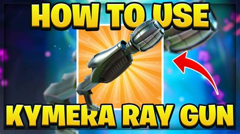 Fortnite Kymera Ray Gun Breakdown - *HOW TO* Use the Kymera Ray Gun in ...