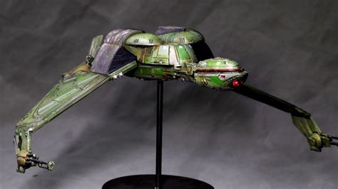 Star Trek AMT Klingon Bird of Prey 1/350 scale model. Part 2 - YouTube