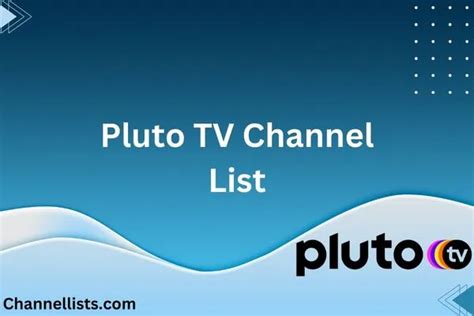 Pluto TV Channel List With Number (2024)