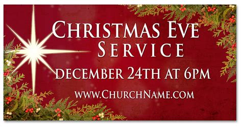 Outdoor Christmas Banner 17A - Church Banners