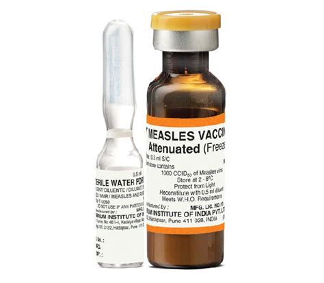 measles vaccine Manufacturer in Maharashtra India by serum institute of ...