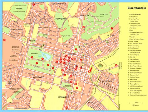 Bloemfontein Travel Guide : Accommodation | Tourist information ...