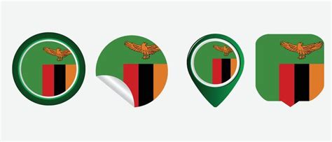 Zambia Flag Vector Art, Icons, and Graphics for Free Download