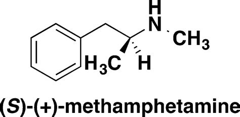 D Methamphetamine Structure