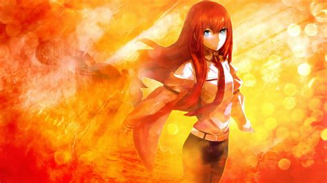 Fondos de pantalla : Anime, rojo, Steins Gate, color, llama, captura de ...