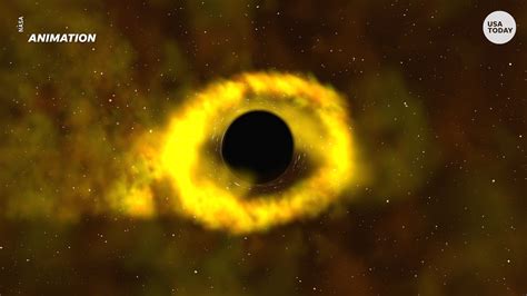 Star-shredding black hole caught on NASA camera