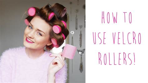 How To Use Velcro Hair Rollers For Volume