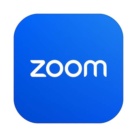 Premium Vector | Zoom icon Popular messenger app Communications platform