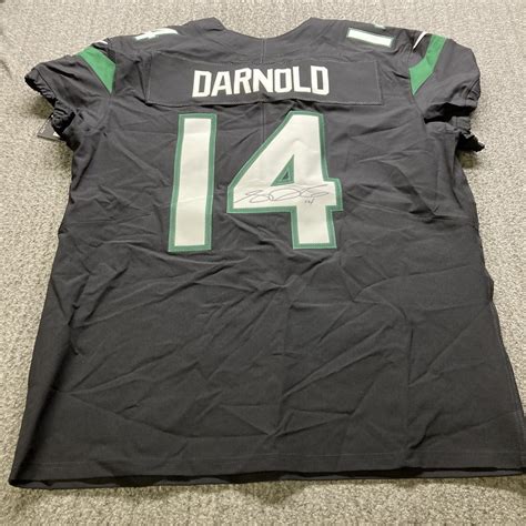 Jets - Sam Darnold Signed Authentic Jersey Size 48 | The official ...