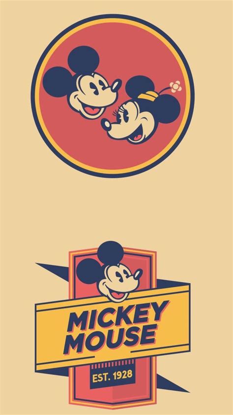 Mickey and Minnie Mickey Mouse Art, Mickey Mouse Wallpaper, Vintage ...