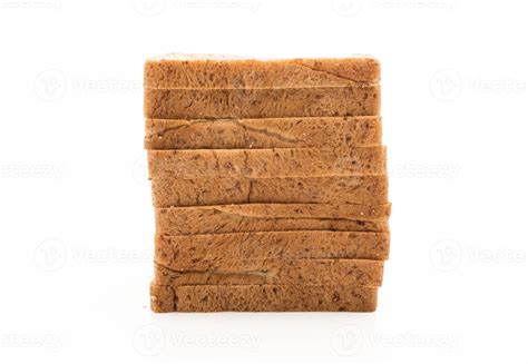 Whole wheat bread on white background 3106337 Stock Photo at Vecteezy