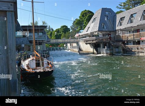 Fishtown in Leland, Michigan is a restored fishing village with shops ...