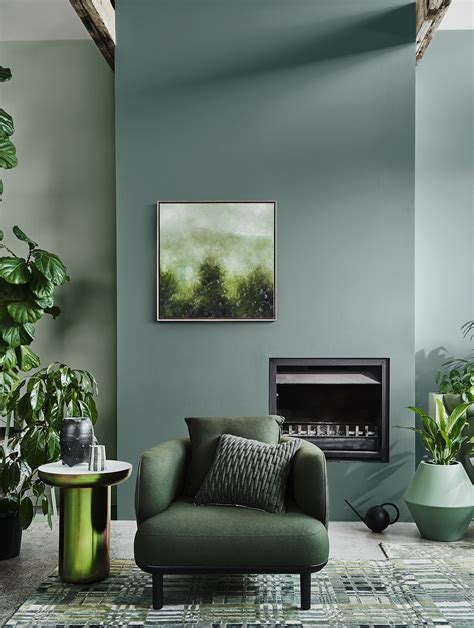 Gasp-Worthy Green Colour Ideas for Every Room | Living room green ...