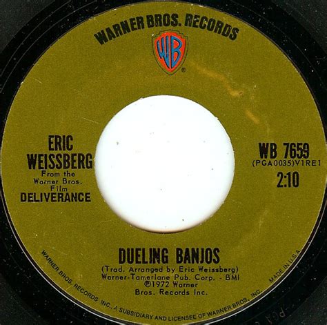 Eric Weissberg - Dueling Banjos (1972, Terre Haute Pressing, Vinyl ...