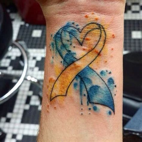 down syndrome tattoo - Google Search Ribbon Tattoos, Rose Tattoos, Body ...