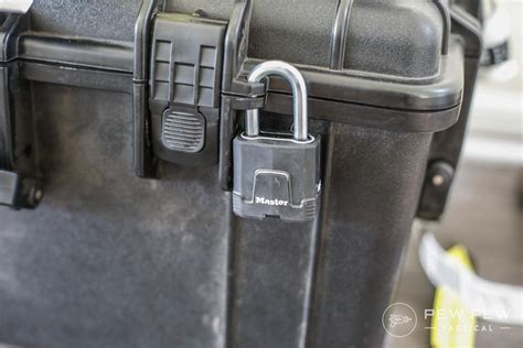 Best Gun Case Locks for Traveling with Firearms - Pew Pew Tactical