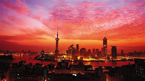 Shanghai Skyline Wallpapers - Top Free Shanghai Skyline Backgrounds ...