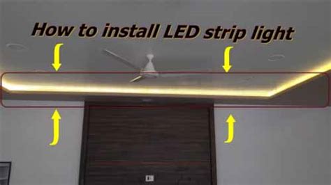 How To Install Led Strip Lights | Homeminimalisite.com