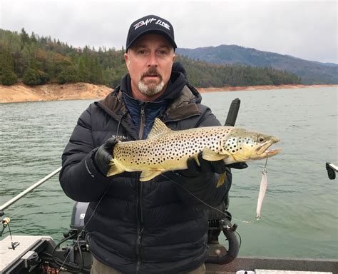 Fishing - Good German brown trout fishing on Shasta!