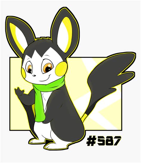 Literally An Emolga - Cartoon, HD Png Download - kindpng