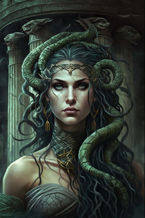 Medusa Art 4k - Etsy | Medusa art, Medusa, Medusa gorgon