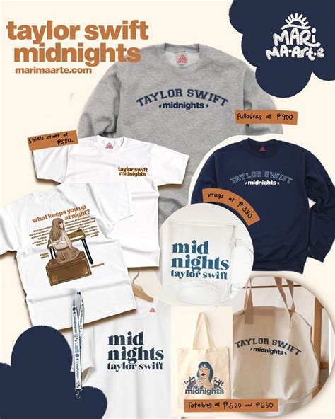 Local Shop Mari Maarte Releases Midnights by Taylor Swift Merch