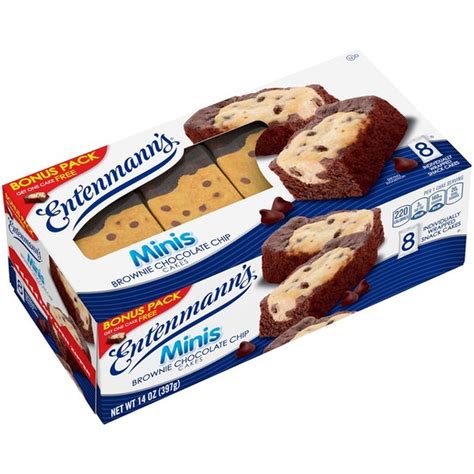 Entenmann's Minis Brownie Chocolate Chip Cakes (14 oz) from Walmart ...