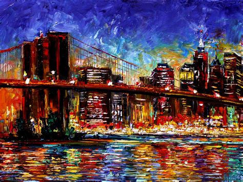 Debra Hurd Original Paintings AND Jazz Art: Cityscape New York City ...