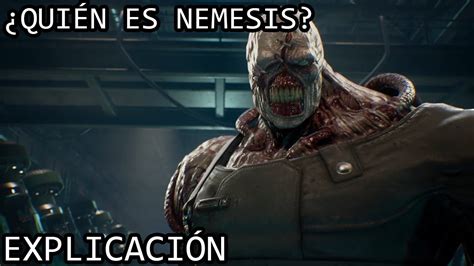 ¿Quién es Nemesis? EXPLICACIÓN | Nemesis de Resident Evil y su Origen ...