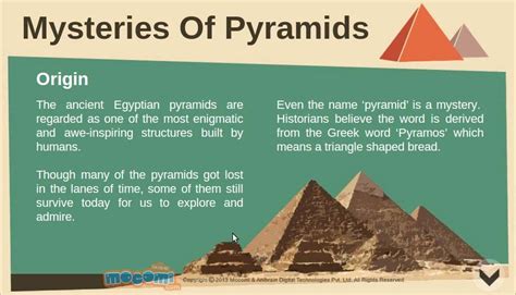 Mysteries Of Pyramids - Geography For Kids | Mocomi | Geography for ...