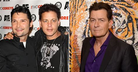 Charlie Sheen Vehemently Denies Corey Feldman’s Claim He Raped Corey ...