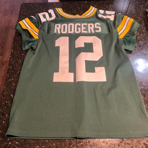 #NFL #Packers Aaron Rodgers #Nike Home Elite Jersey,... - Depop