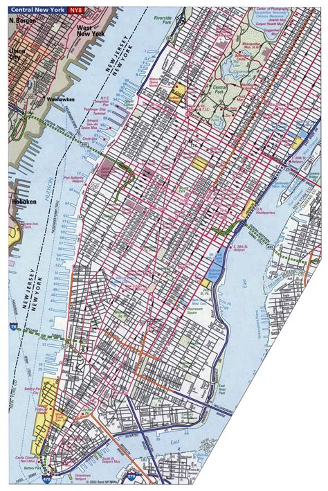 Map Of New York City Streets