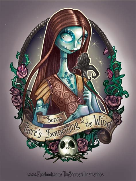 Fashion and Action: Portrait of Sally - Nightmare Before Christmas Art ...