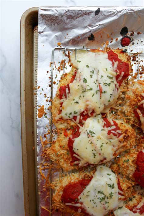 Panko-Breaded Chicken Parmesan – Home Front Cooking