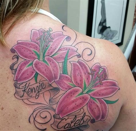 Stargazer lily tattoo | Lily tattoo, Stargazer lily tattoo, Lily tattoo ...