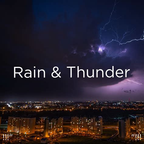 Rain & Thunder "!!! by Meditation Rain Sounds, Relaxing Rain Sounds ...