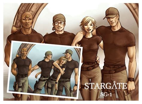 Stargate SG-1 Fan Art ©2007-2012 ~HitoStargate | Stargate, Stargate ...